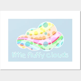 Little fluffy Clouds Posters and Art